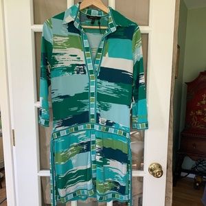 BCBG Tunic Dress with Tie was it size small